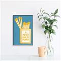 Picture of A Match May in Heaven Poster _GroupedProduct_Rectangle_Portrait_Canvas_Framed_