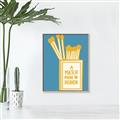 Picture of A Match May in Heaven Poster _GroupedProduct_Rectangle_Portrait_Canvas_Framed_