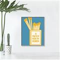 Picture of A Match May in Heaven Poster _GroupedProduct_Rectangle_Portrait_Canvas_Framed_