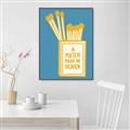 Picture of A Match May in Heaven Poster _GroupedProduct_Rectangle_Portrait_Canvas_Framed_