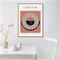 Picture of Geometric Eclipse _GroupedProduct_Rectangle_Portrait_Canvas_Framed_