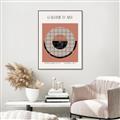 Picture of Geometric Eclipse _GroupedProduct_Rectangle_Portrait_Canvas_Framed_