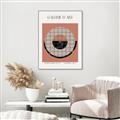 Picture of Geometric Eclipse _GroupedProduct_Rectangle_Portrait_Canvas_Framed_