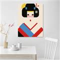 Picture of Geisha Retro Poster _GroupedProduct_Rectangle_Portrait_Unframed_Print_Only_