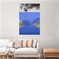 Picture of Misty Blue Horizon _GroupedProduct_Rectangle_Portrait_Unframed_Print_Only_