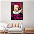 Picture of Volume Up Typography Poster _GroupedProduct_Rectangle_Portrait_Unframed_Print_Only_