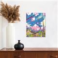 Picture of The Way To the Mountain _GroupedProduct_Rectangle_Portrait_Unframed_Print_Only_