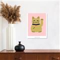 Picture of Maneki Neko – Lucky Cat _GroupedProduct_Rectangle_Portrait_Unframed_Print_Only_