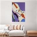 Picture of Retro Style Violin _GroupedProduct_Rectangle_Portrait_Unframed_Print_Only_