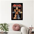 Picture of Robo Neko Cat Poster _GroupedProduct_Rectangle_Portrait_Unframed_Print_Only_