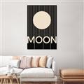 Picture of Moon Typography Poster _GroupedProduct_Rectangle_Portrait_Unframed_Print_Only_