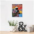Picture of Retro Spaceman with Guitar Poster _GroupedProduct_Rectangle_Portrait_Unframed_Print_Only_