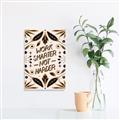 Picture of Work Smarter Not Harder Typography Poster _GroupedProduct_Rectangle_Portrait_Unframed_Print_Only_