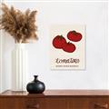 Picture of Food Art - Tomatoes Rome Food Market _GroupedProduct_Rectangle_Portrait_Unframed_Print_Only_