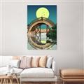 Picture of Japanese Bridge _GroupedProduct_Rectangle_Portrait_Unframed_Print_Only_