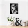 Picture of Potty Pooch _GroupedProduct_Rectangle_Portrait_Unframed_Print_Only_