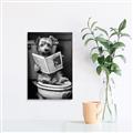 Picture of Potty Pooch _GroupedProduct_Rectangle_Portrait_Unframed_Print_Only_