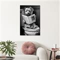 Picture of Potty Pooch _GroupedProduct_Rectangle_Portrait_Unframed_Print_Only_