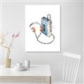Picture of Retro Walkman Poster _GroupedProduct_Rectangle_Portrait_Unframed_Print_Only_
