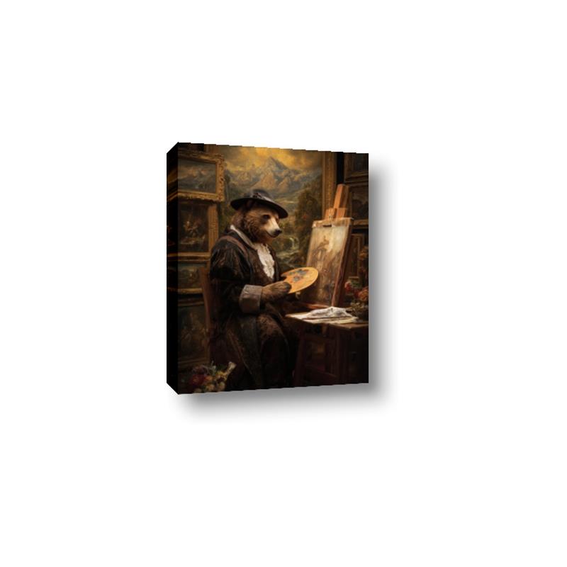 Picture of Grizzly with a Vision _GroupedProduct_Rectangle_Portrait_Canvas_