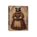 Picture of The Renaissance Black Bear _GroupedProduct_Rectangle_Portrait_Canvas_