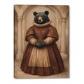 Picture of The Renaissance Black Bear _GroupedProduct_Rectangle_Portrait_Canvas_