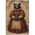 Picture of The Renaissance Black Bear _GroupedProduct_Rectangle_Portrait_Canvas_