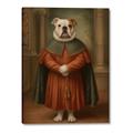 Picture of Echoes of a Canine Court I _GroupedProduct_Rectangle_Portrait_Canvas_