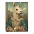 Picture of The Renaissance Llama _GroupedProduct_Rectangle_Portrait_Canvas_