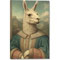 Picture of The Renaissance Llama _GroupedProduct_Rectangle_Portrait_Canvas_