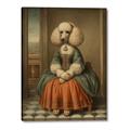 Picture of Echoes of a Canine Court IIII _GroupedProduct_Rectangle_Portrait_Canvas_