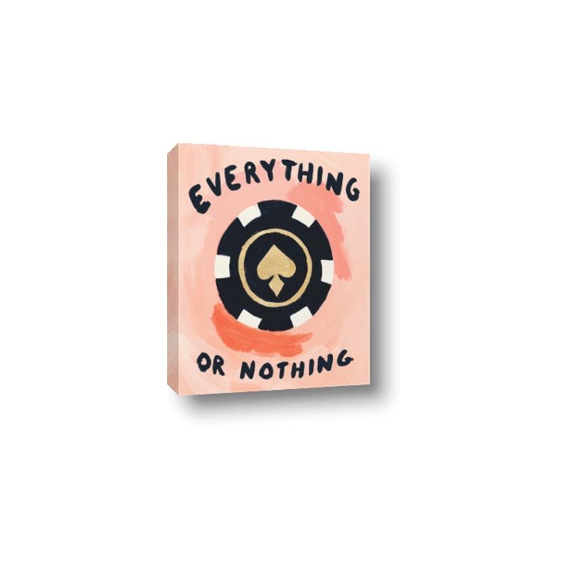 Picture of Everything or Nothing _GroupedProduct_Rectangle_Portrait_Canvas_