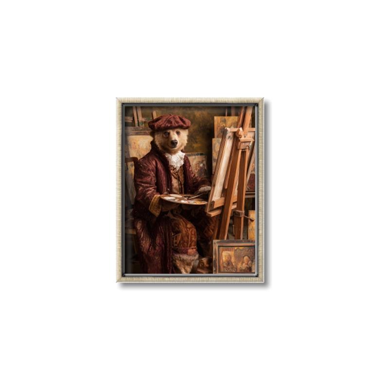 Picture of The Art of Hibernation _GroupedProduct_Rectangle_Portrait_Canvas_Framed_