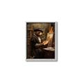 Picture of Grizzly with a Vision _GroupedProduct_Rectangle_Portrait_Canvas_Framed_