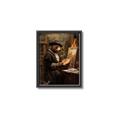 Picture of Grizzly with a Vision _GroupedProduct_Rectangle_Portrait_Canvas_Framed_