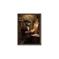 Picture of Grizzly with a Vision _GroupedProduct_Rectangle_Portrait_Canvas_Framed_