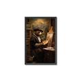 Picture of Grizzly with a Vision _GroupedProduct_Rectangle_Portrait_Canvas_Framed_