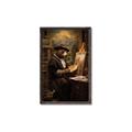 Picture of Grizzly with a Vision _GroupedProduct_Rectangle_Portrait_Canvas_Framed_