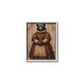 Picture of The Renaissance Black Bear _GroupedProduct_Rectangle_Portrait_Canvas_Framed_