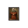 Picture of Echoes of a Canine Court I _GroupedProduct_Rectangle_Portrait_Canvas_Framed_