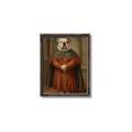 Picture of Echoes of a Canine Court I _GroupedProduct_Rectangle_Portrait_Canvas_Framed_