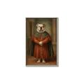 Picture of Echoes of a Canine Court I _GroupedProduct_Rectangle_Portrait_Canvas_Framed_