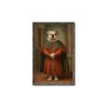Picture of Echoes of a Canine Court I _GroupedProduct_Rectangle_Portrait_Canvas_Framed_