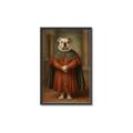 Picture of Echoes of a Canine Court I _GroupedProduct_Rectangle_Portrait_Canvas_Framed_