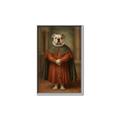 Picture of Echoes of a Canine Court I _GroupedProduct_Rectangle_Portrait_Canvas_Framed_