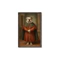 Picture of Echoes of a Canine Court I _GroupedProduct_Rectangle_Portrait_Canvas_Framed_