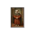 Picture of Echoes of a Canine Court I _GroupedProduct_Rectangle_Portrait_Canvas_Framed_