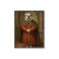 Picture of Echoes of a Canine Court I _GroupedProduct_Rectangle_Portrait_Canvas_Framed_