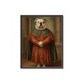 Picture of Echoes of a Canine Court I _GroupedProduct_Rectangle_Portrait_Canvas_Framed_