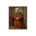 Picture of Echoes of a Canine Court I _GroupedProduct_Rectangle_Portrait_Canvas_Framed_